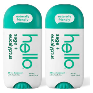 Desodorante Hello White Sage + Eucalyptus 75ml Para Mulheres