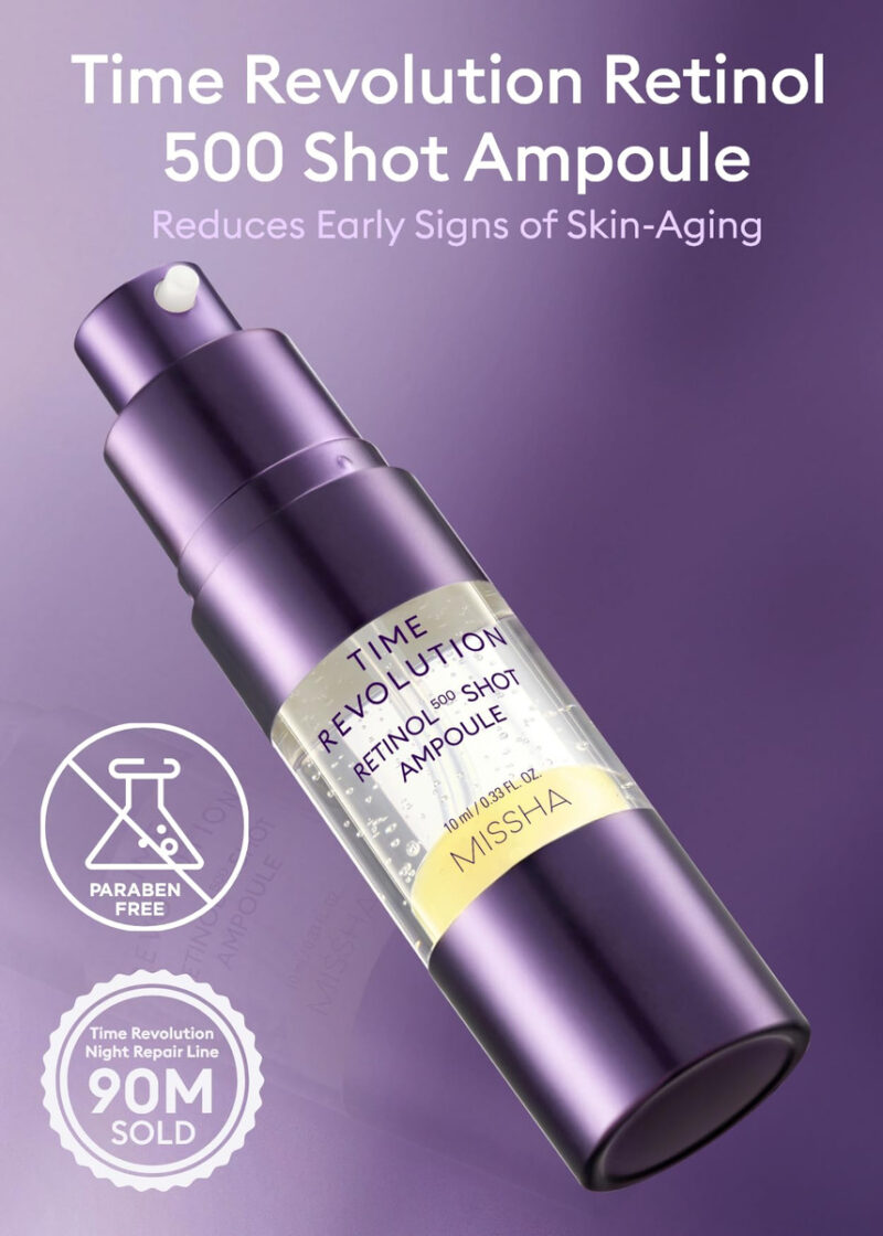 Sérum Missha Time Revolution Night Repair Retinol 8ml - Image 2