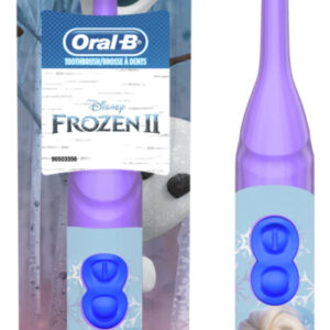Escova De Dentes Elétrica Oral-b Kids Battery Power Frozen 3
