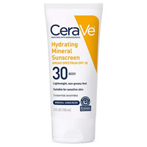 Protetor Solar 100% Mineral Cerave Spf 30