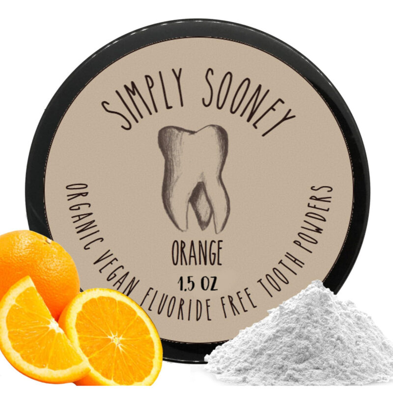 Pó De Dente Simply Sooney Remineralizing Orange Vegan