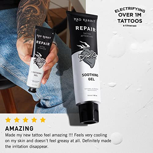 Gel De Tatuagem Calmante Mad Rabbit - Cuidado Natural - Imagem 5
