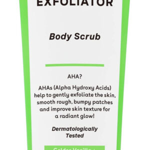 Esfoliante Corporal Q+a Aha Com Ácido Lático E Ácido Glicóli