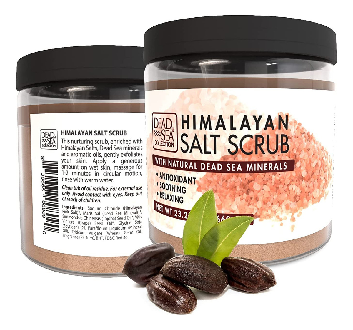 Esfoliante Corporal Dead Sea Collection Sal Com Sal Do Himal - Imagem 8