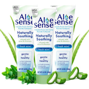 Pasta De Dentes Aloesense Fluoride Sensitive Teeth & Gum Car