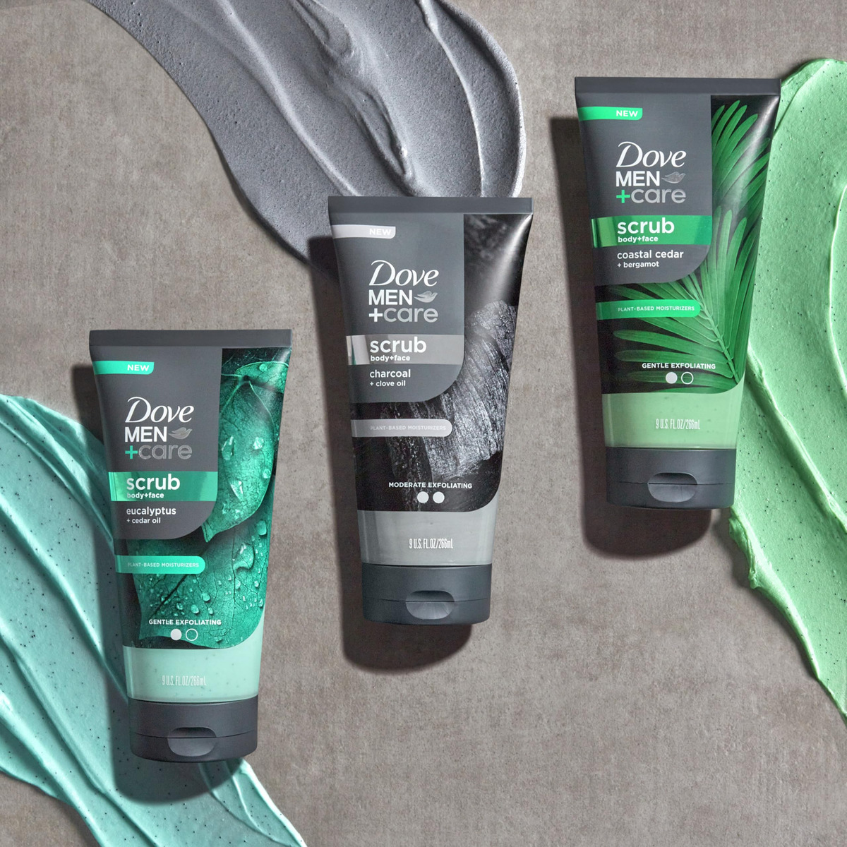 Esfoliante Corporal E Facial Dove Men+care Eucalyptus 100ml - Imagem 8