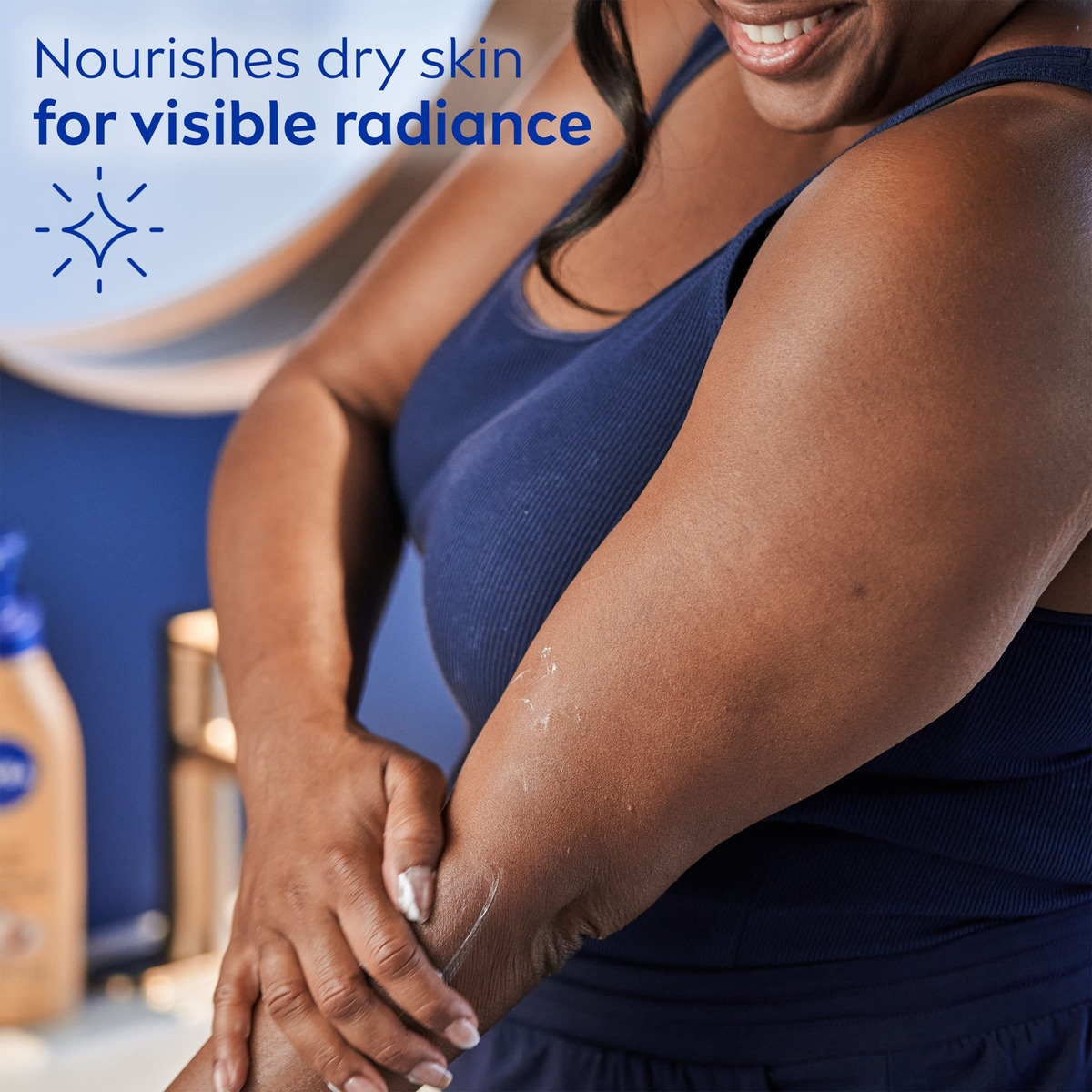 Loção Corporal Nivea Cocoa Butter Com Sérum Nutritivo Profun - Imagem 4