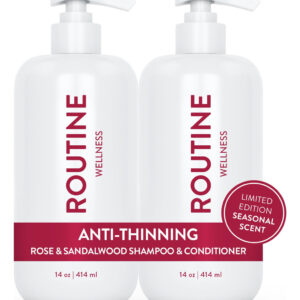 Conjunto De Shampoo E Condicionador Routine Wellness Anti-th