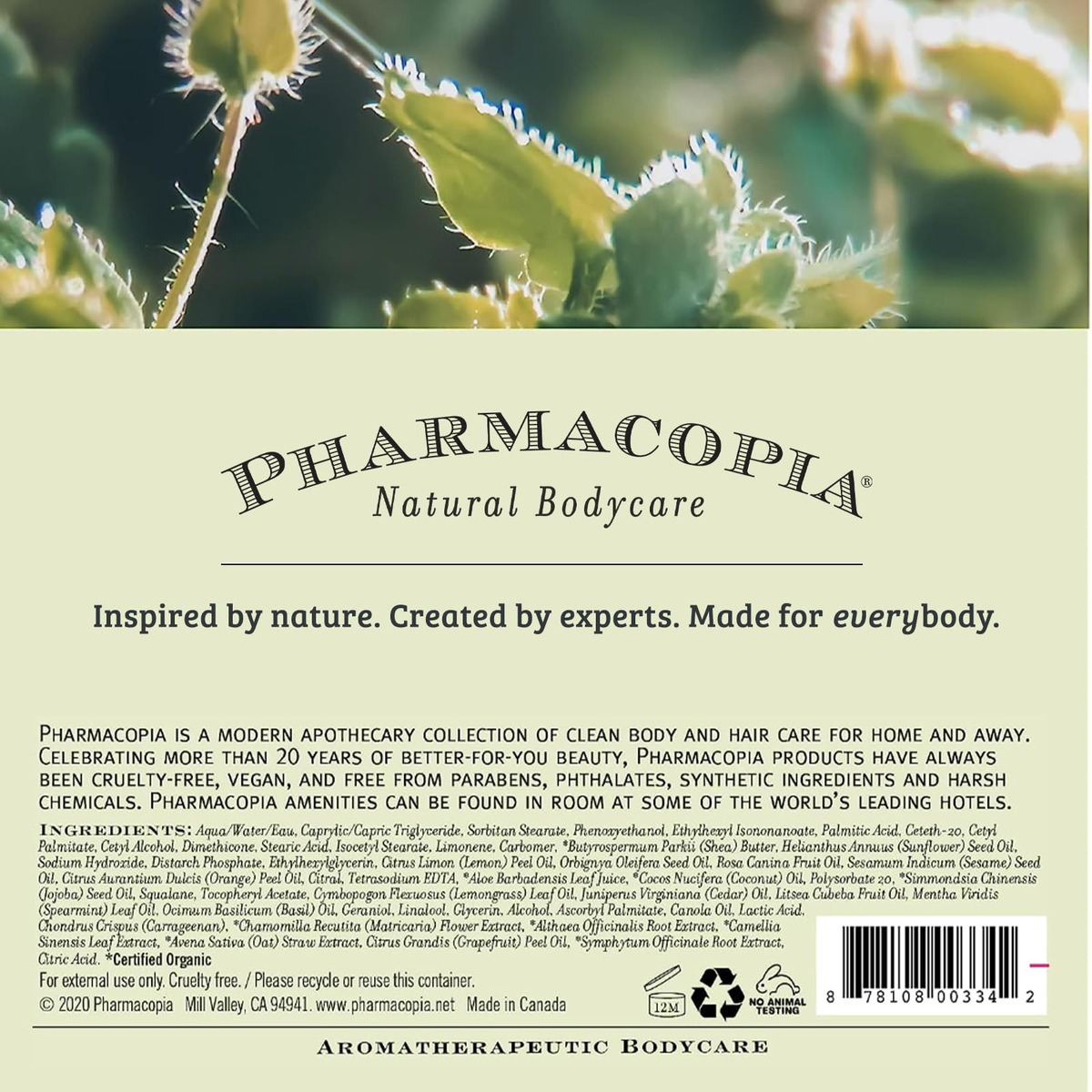 Loção Corporal Pharmacopia Verbena Hidratante 480ml - Imagem 9