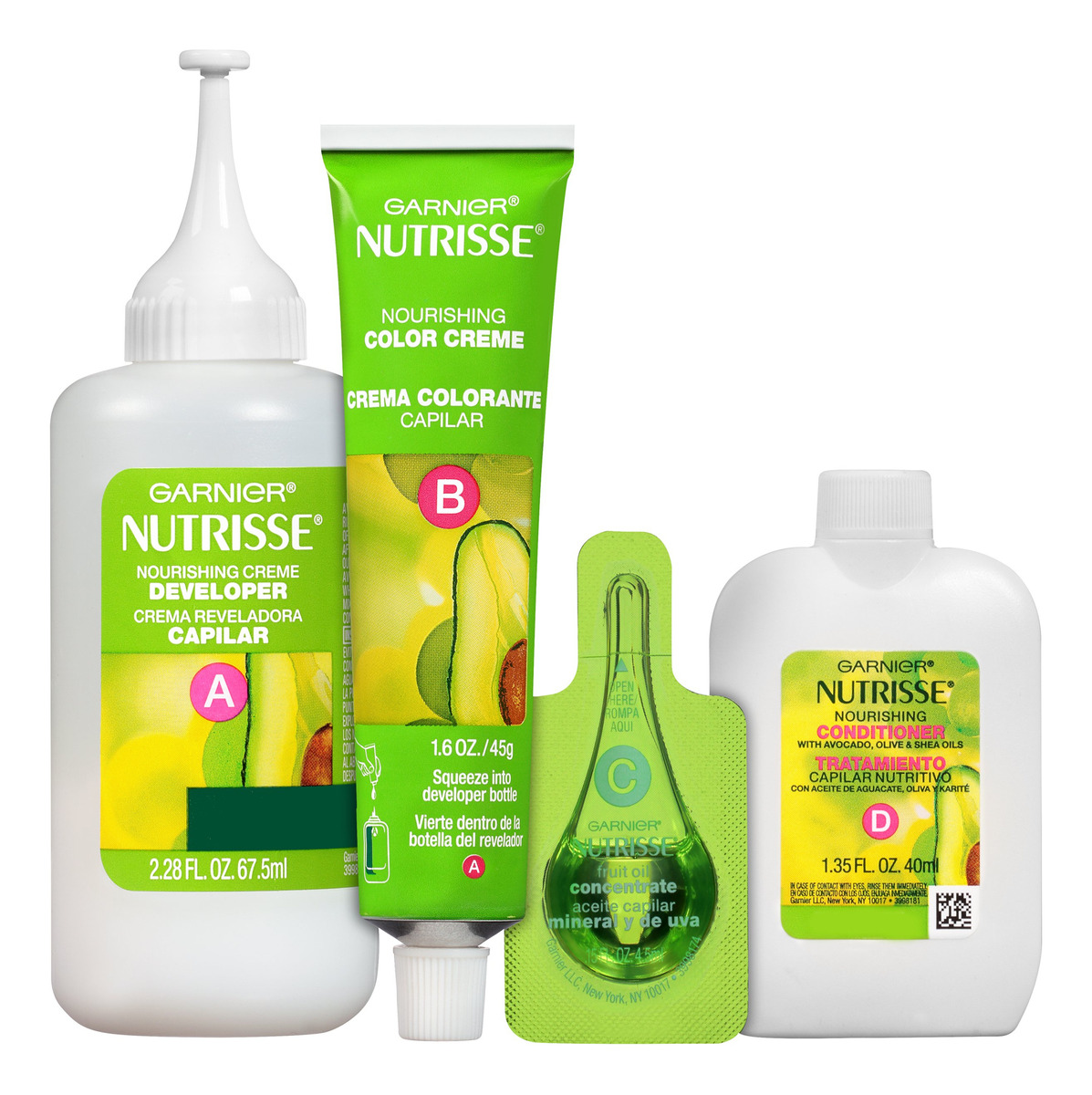 Tintura Para Cabelo Garnier Nutrisse Creme Nutritivo 462 Dar - Imagem 4