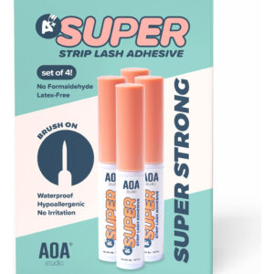 Intensificadores De Cola Para Cílios Aoa Studio 4 Unidades D