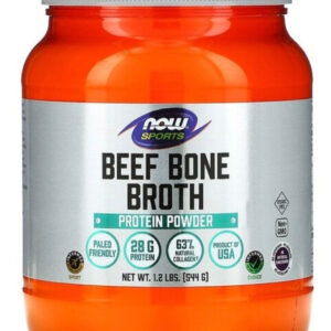 Beef Bone Broth Protein Now Proteína Colágeno Em Pó 544g