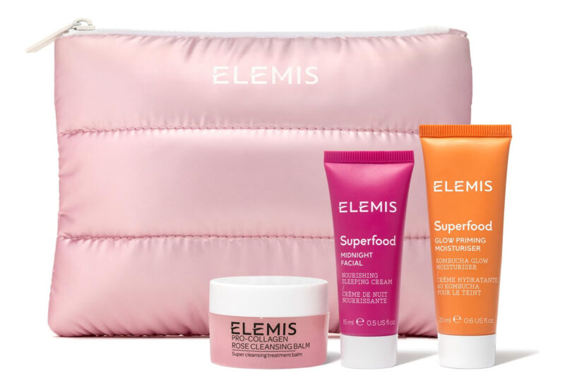 Kit De Cuidados Com A Pele Elemis Way To Glow Com Bálsamo De
