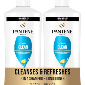 Conjunto De Shampoo E Condicionador Pantene Classic Clean 2