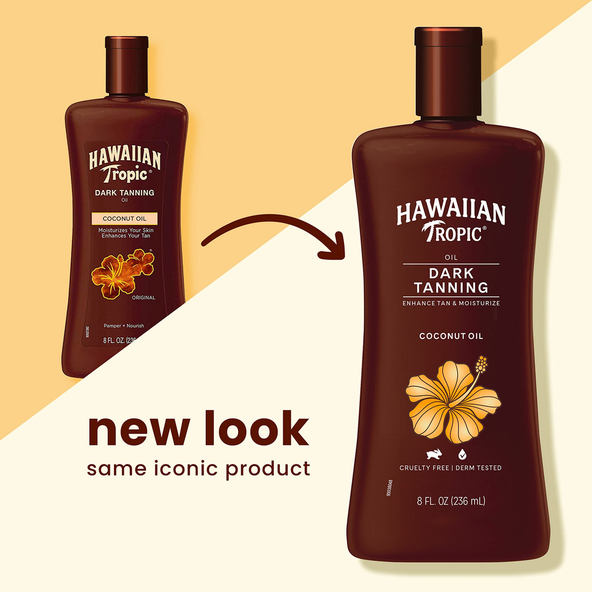 Protetor Solar Hawaiian Tropic Dark Tanning Oil Original 240 - Imagem 2