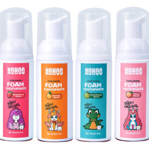 Pasta De Dentes Em Espuma Nohoo Kids Fruit Flavor 60ml (mora