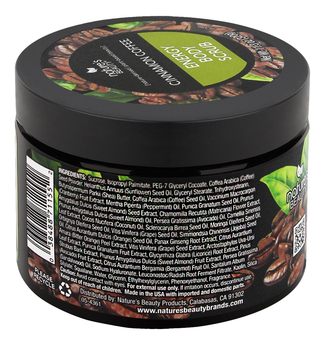 Esfoliante Corporal Nature's Beauty Cinnamon Coffee Energy 3 - Imagem 7
