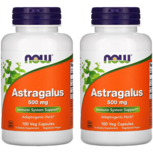 Astragalus 500mg Now Foods 100 Veg Cápsulas 2un