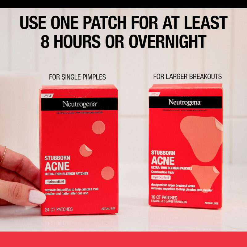 Adesivos De Acne Para Espinhas Neutrogena Stuborn Acne Treat - Imagem 8