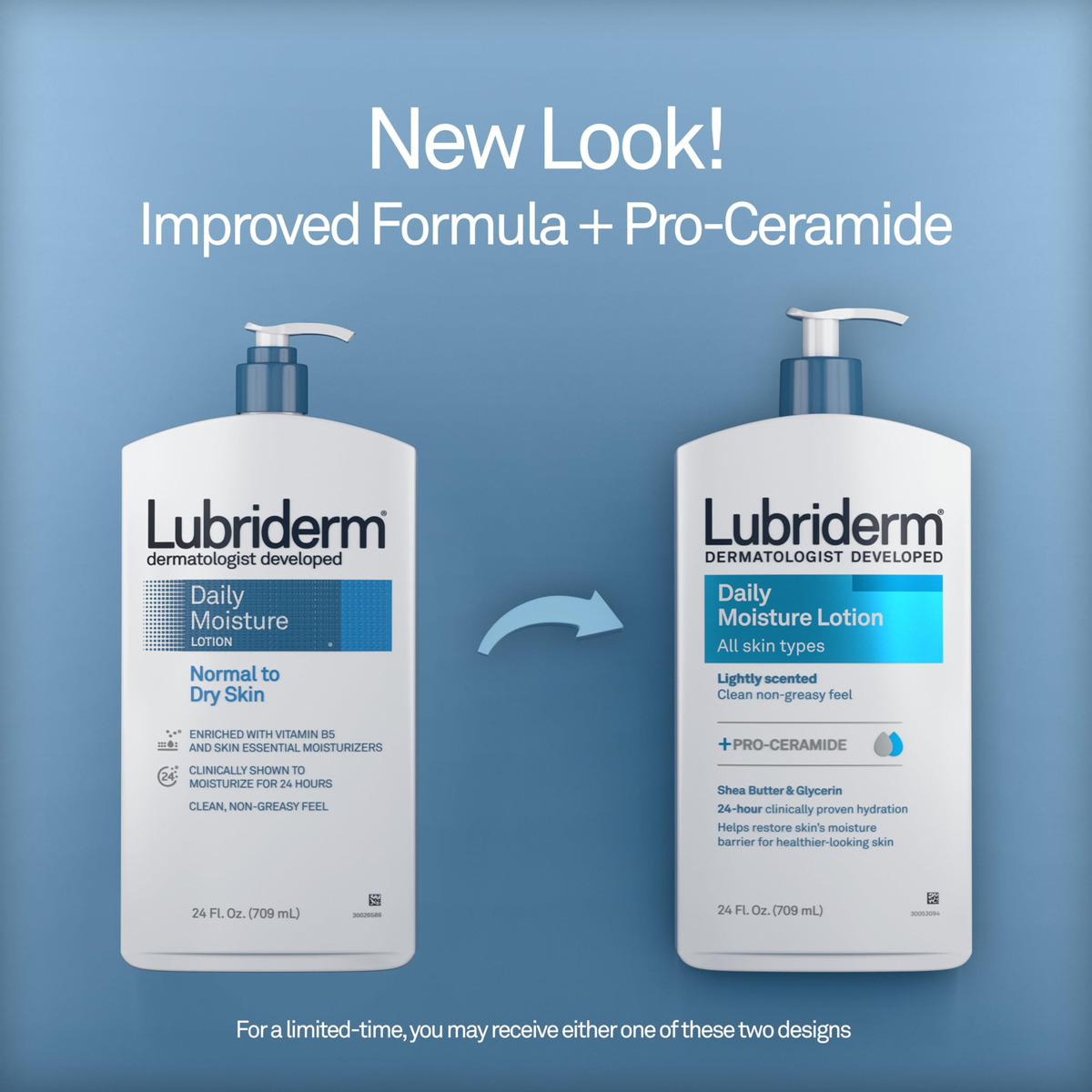 Loção Lubriderm Daily Moisture Pro-ceramide Shea Butter 720 - Imagem 2
