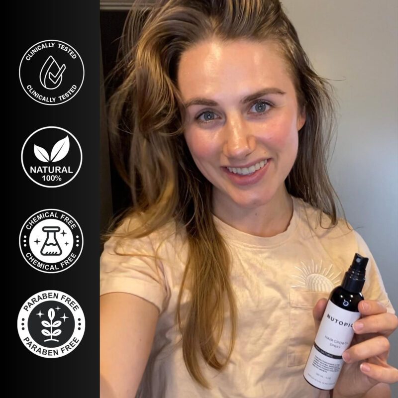 Spray De Crescimento Capilar Nutopical Para Queda De Cabelo - Image 6