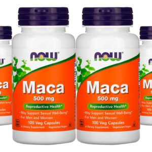 Maca Peruana 500mg Now Foods 100veg Caps 4un Sabor Sem Sabor