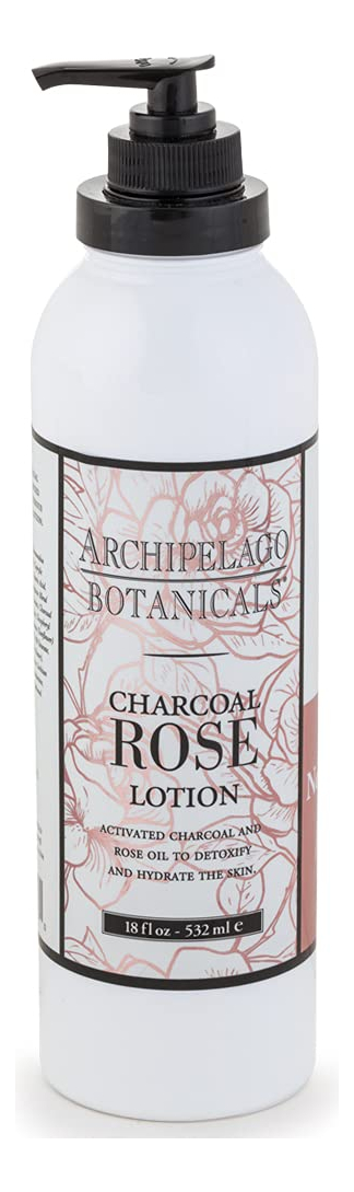 Loção Corporal Archipelago Botanicals Charcoal Rose 530ml