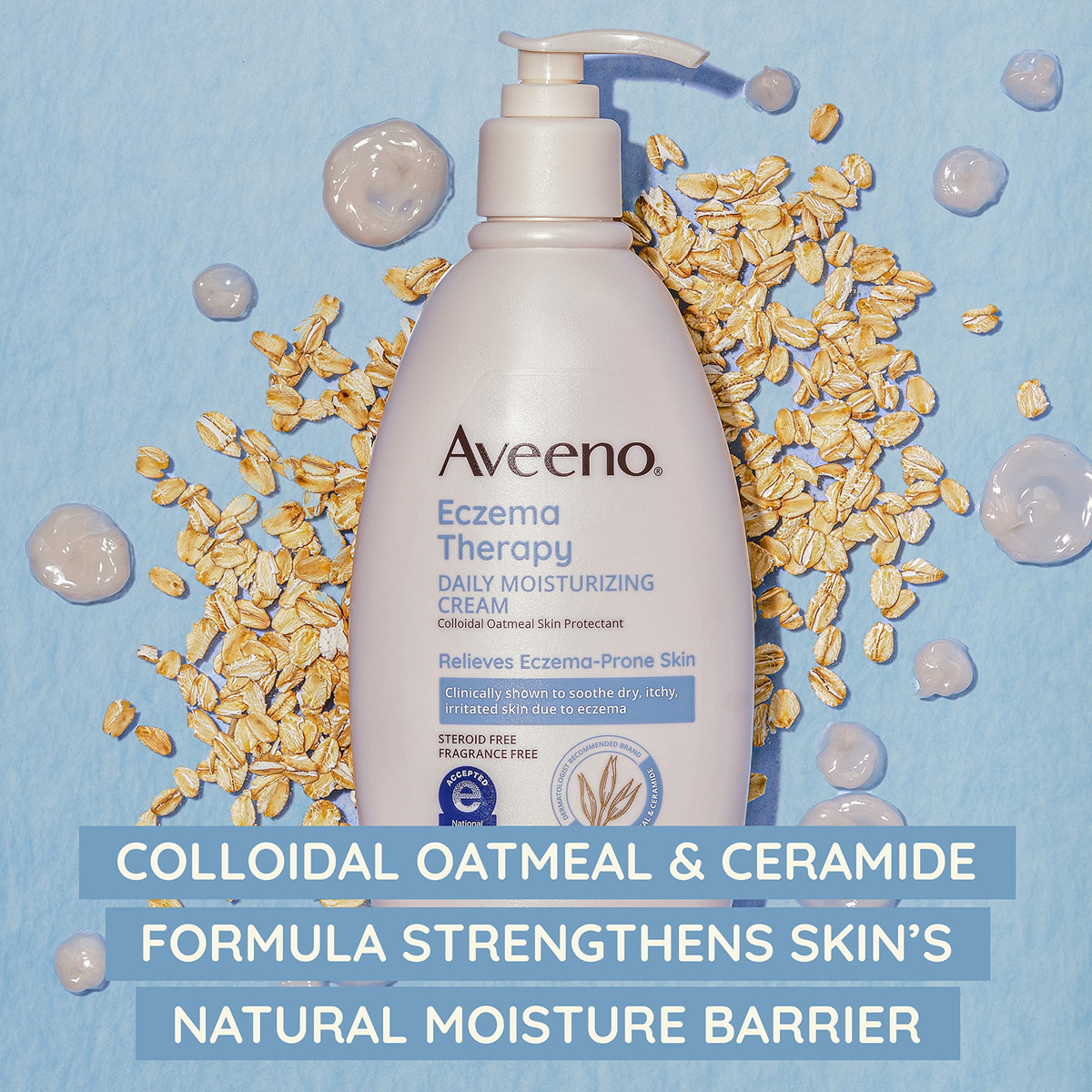 Creme Hidratante Aveeno Eczema Therapy 150ml (pacote De 3) - Imagem 5