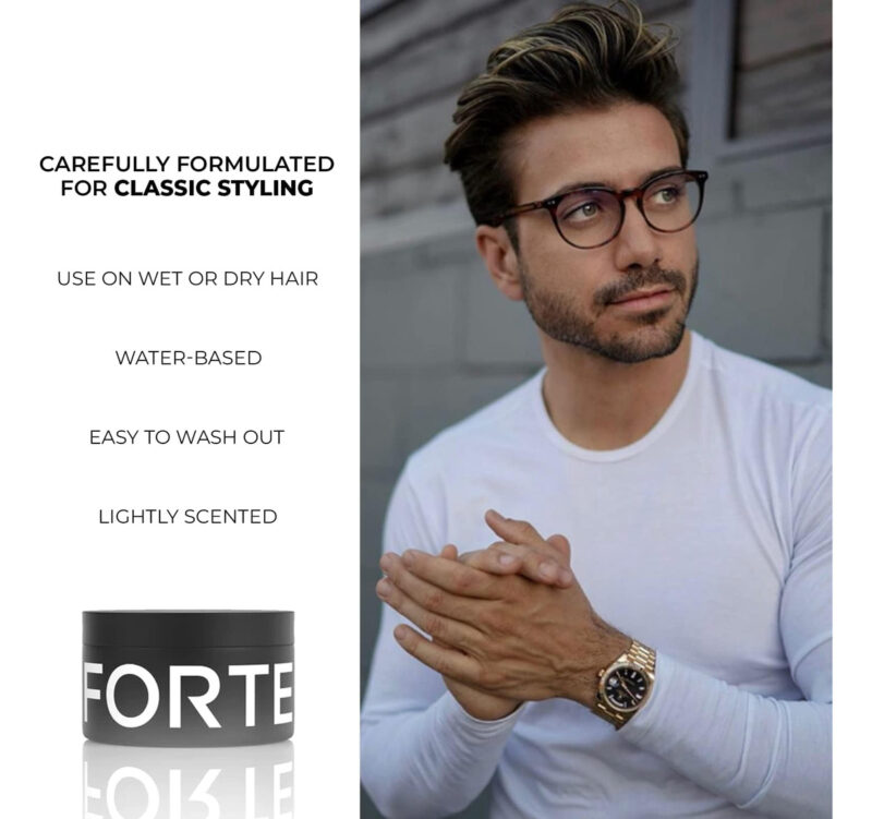 Pomada De Cabelo Forte Series Medium Flexible Hold 90ml Para - Image 5