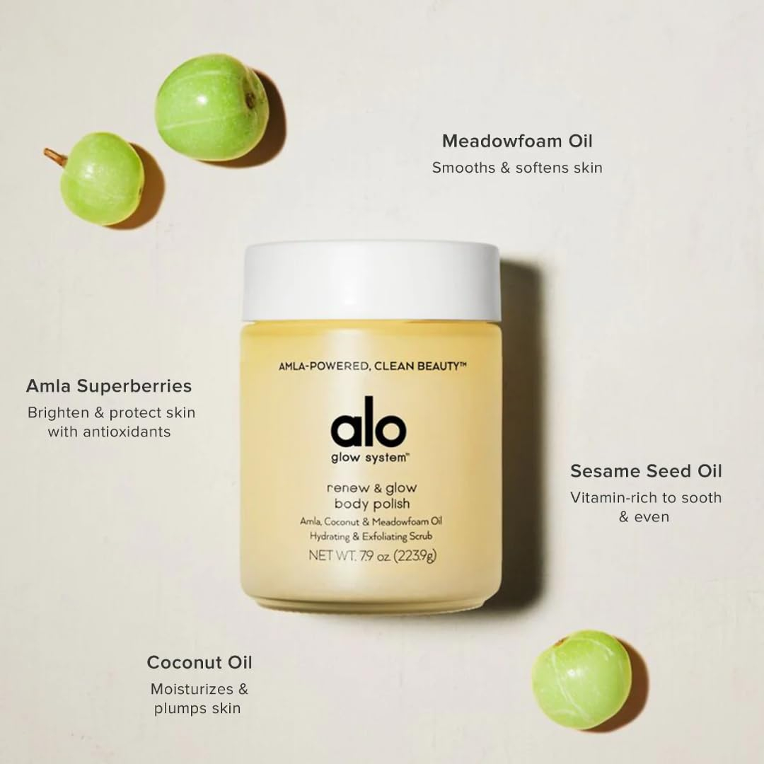 Esfoliante Corporal Alo Yoga Renew And Glow Sugar 270ml - Imagem 4