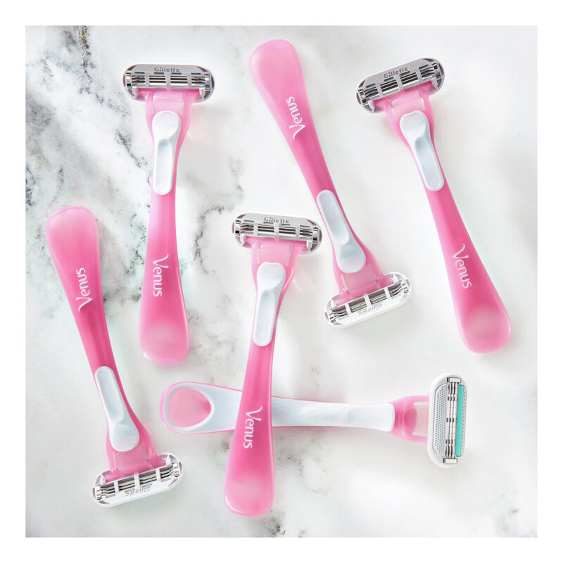 Lâminas De Barbear Descartáveis Gillette Venus Sensitive X6 - Image 8