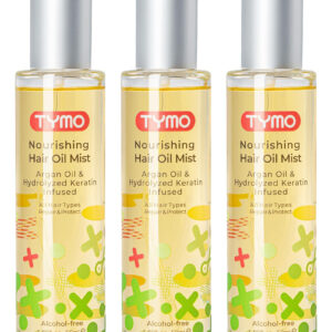 Óleo Para Cabelo Tymo Argan Hydrating Veganic Natural 6 Blen