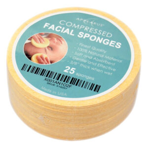 Esponja Facial Appearus De Celulose Natural Comprimida (25)