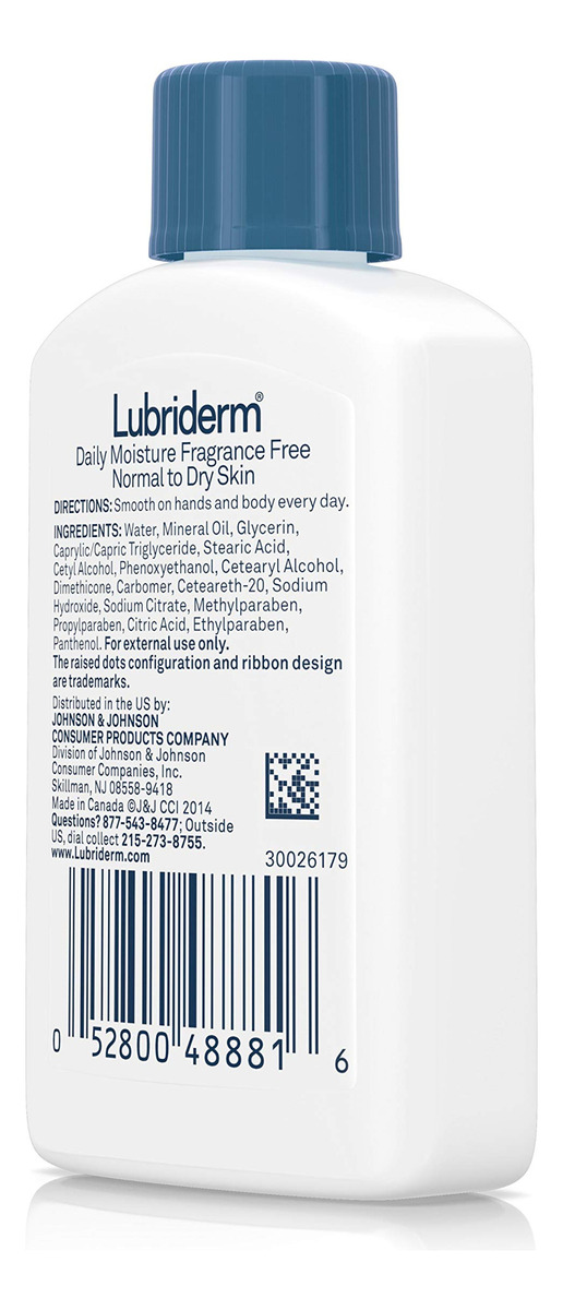 Loção Corporal Lubriderm Daily Moisture Hydrating Unperfume - Imagem 5
