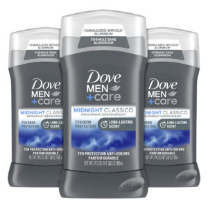Desodorante Stick Dove Men + Care Midnight Classico 72h 3x85