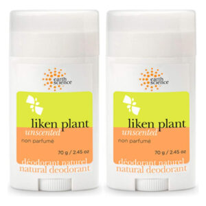 Desodorante Vegetal Earth Science Liken, Sem Perfume - 2,5 O