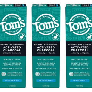 Pasta De Dentes Tom's Of Maine Carvão Ativado Natural 120ml