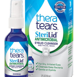 Limpador De Pálpebras E Sabonete Facial Theratears Sterilid