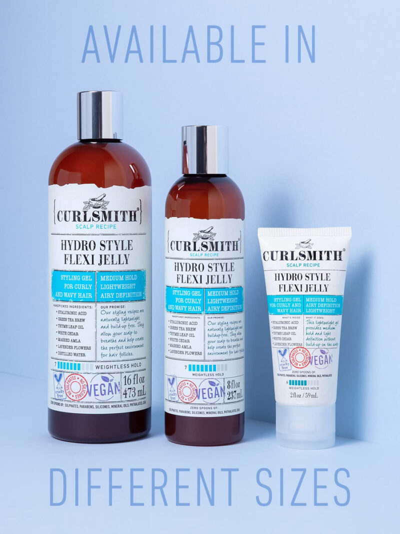 Gel Curlsmith Hydro Style Flexi-jelly Vegan 240 Ml Para Cabe - Image 4