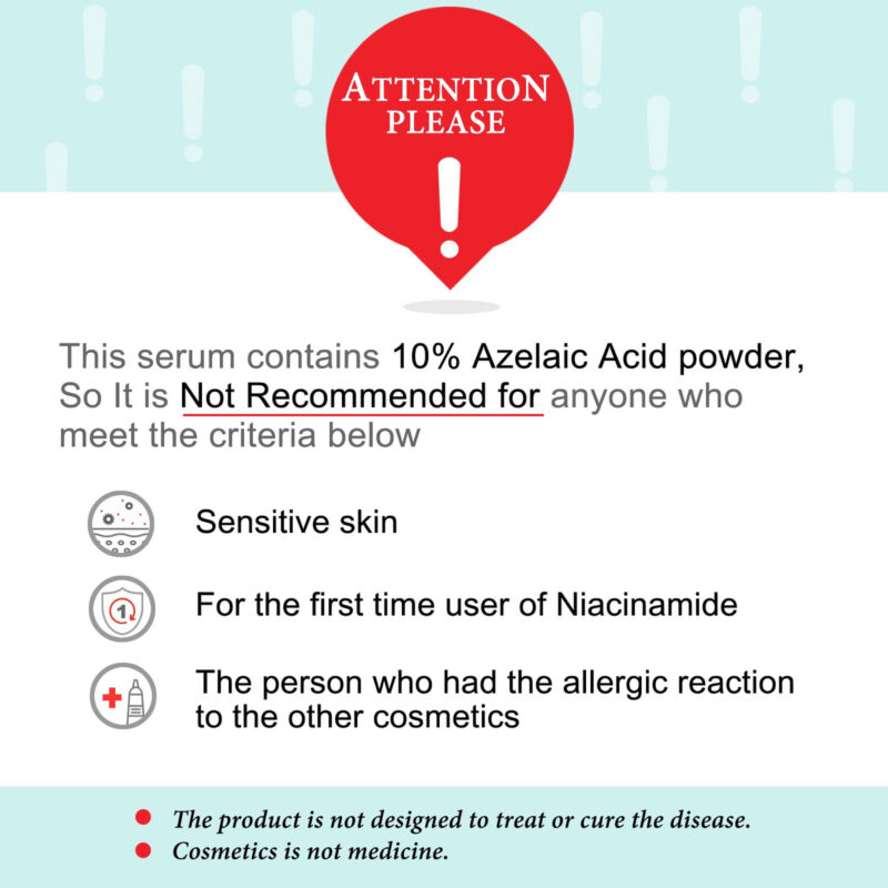 Sérum Facial Cos De Baha Ácido Azelaico 10% Com Niacinamida - Image 2