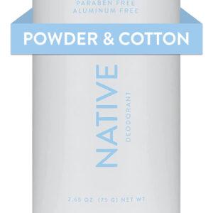 Desodorante Nativo Em Pó E Algodão Sem Alumínio 75ml
