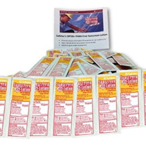 Loção De Proteção Solar 100 Pacotes Spf30+ Paba-free Safetec