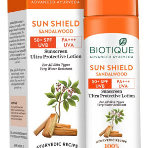 Protetor Solar Biotique Sandalwood 50+ Spf Uva/uvb 120ml