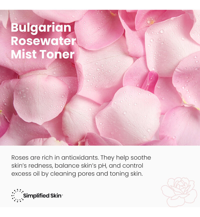 Spray De Água De Rosas Simplificado Para Pele Para Rosto E C - Image 6