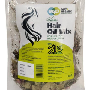 Óleo De Cabelo Herbal Way4organic Mix 150g Para Cabelos Long
