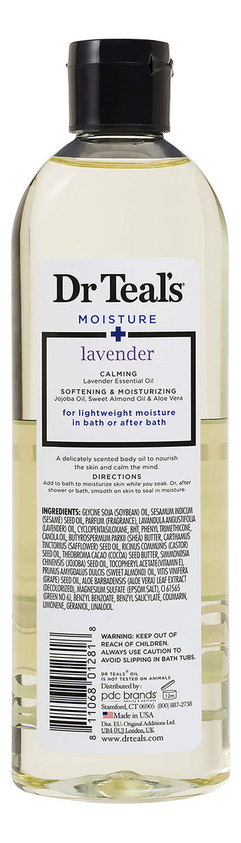 Óleo Hidratante Para Banho E Corpo Dr. Teal's Soothe & Sleep - Imagem 2