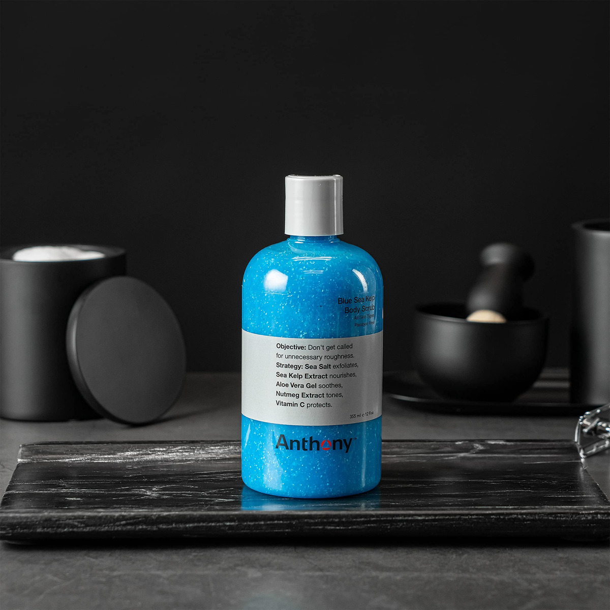 Esfoliante Corporal Anthony, Sal Marinho, Vitamina C, 350ml - Imagem 2