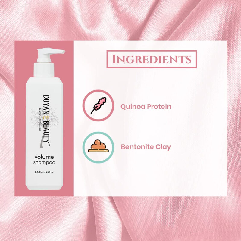 Shampoo Duyan E-beauty Volume Sulfate, Sem Parabenos, Sem Só - Image 4