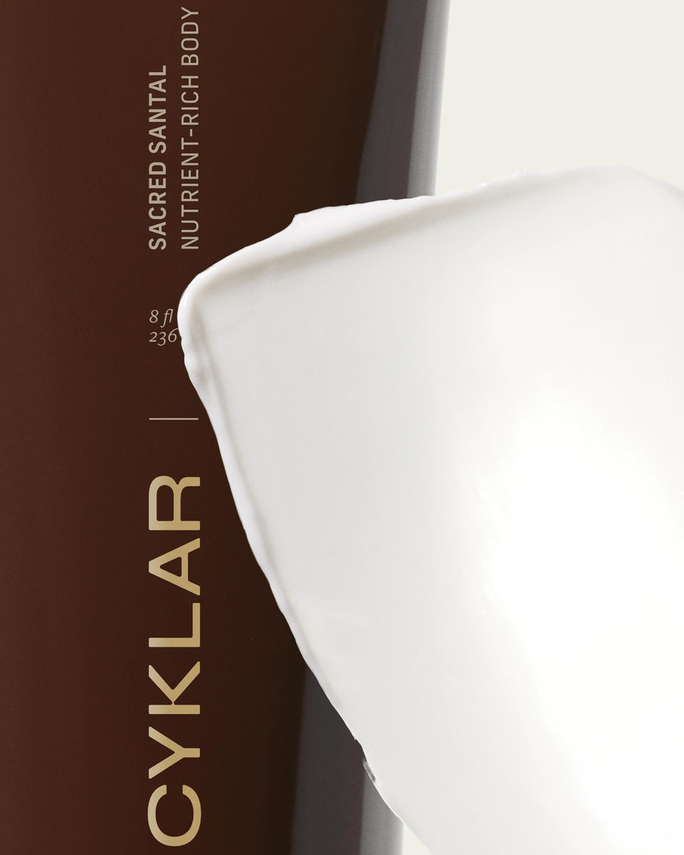 Creme Corporal Cyklar Sacred Santal Nutritivo 240ml Para Mul - Imagem 3