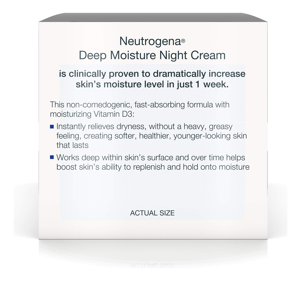 Neutrogena Deep Moisture Night, 2,25 Onças - Imagem 3